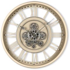 Klok Nimar metaal rond 60cm taupe open dessin 44