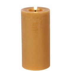 Stompkaars Benevento Led 15 cm hoog oranje