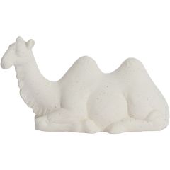 Decoratiebeeld Ofanto kameel mat ecru