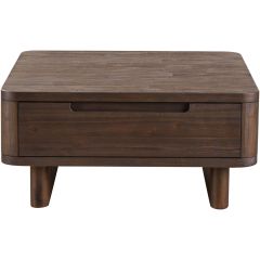 Salontafel Tondato acaciahout 83 cm vierkant