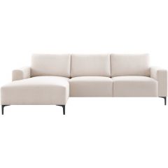 Hoekbank Links Fabria polyetherschuim beige