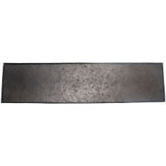 Decoratieschaal Trebbia 15x60 cm rechthoekig zwart