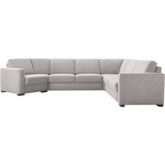 Hoekbank rechts Muscolo grijs relaxfunctie premium comfort