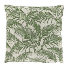 Sierkussen Canosa groen met palmboomtakken