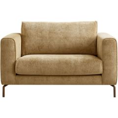 Loveseat Linoza bouclé lichtbruin premium comfort