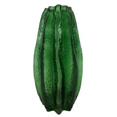 Vaas Trissino transparant groen large