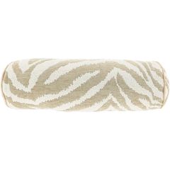 Sierkussen Foglia 15x45cm rol lichtgrijs