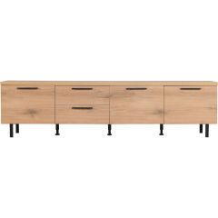 Tv-meubel Paranno 220 cm bruin