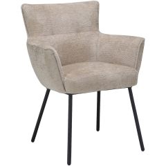 Eetkamerstoel Novile zandbeige