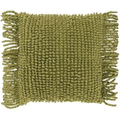 Sierkussen Canevino 45x45cm mosgroen