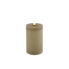 Stompkaars Benevento Led medium beige rond
