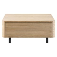 Salontafel Lirona old oak 82 cm vierkant