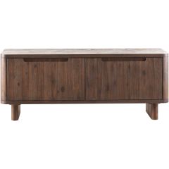 Tv-meubel Tondato 144 cm bruin acaciahout