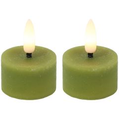 Theelicht Benevento Led groen