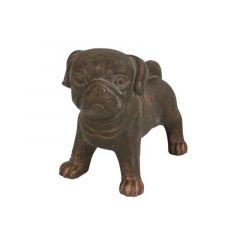 Perrito hond pugsy staand bruin
