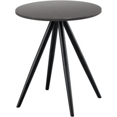 Salontafel Cercio keramiek 40cm rond zwart