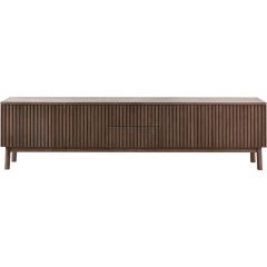 TV-meubel Arrosto eikenhout 58x225x40 cm Dark Roast