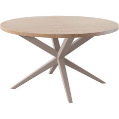 Eettafel Mascaro 130 cm rond misty oak