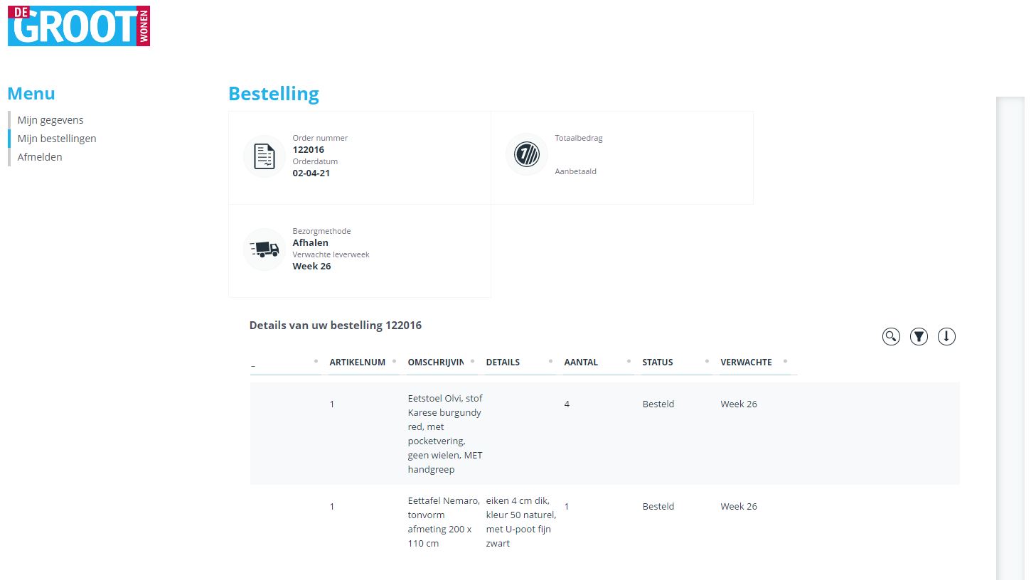 Klantportaal de Groot Wonen 3
